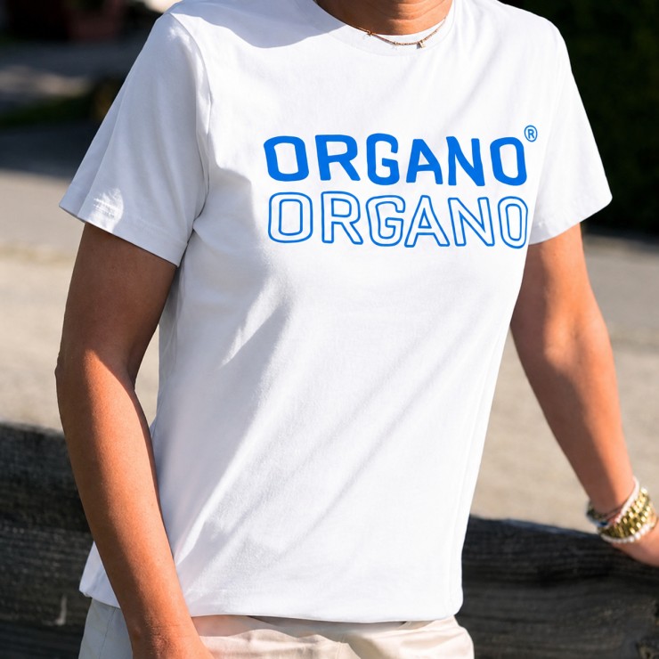 ORGANO Shirt weiß