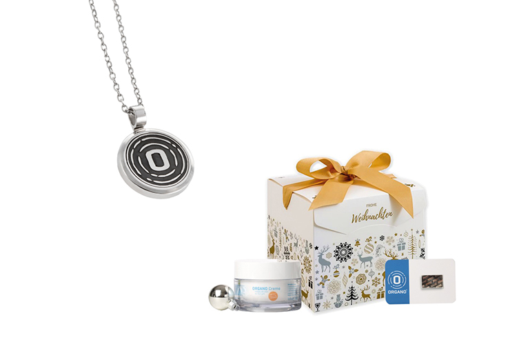 ORGANO Weihnachtsset – Medaillon schwarz