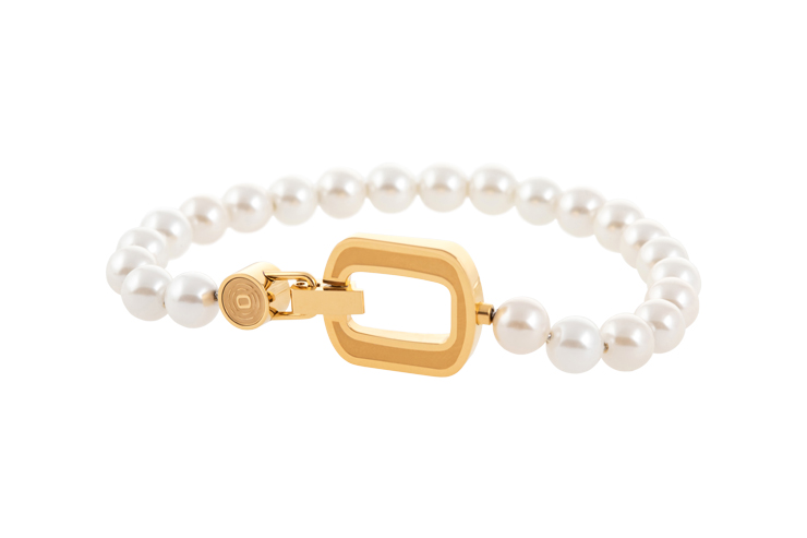 ORGANO Vital Perlen-Armband gold